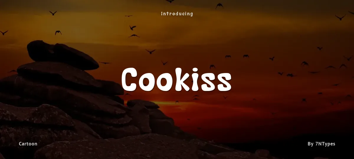 Cookiss font preview