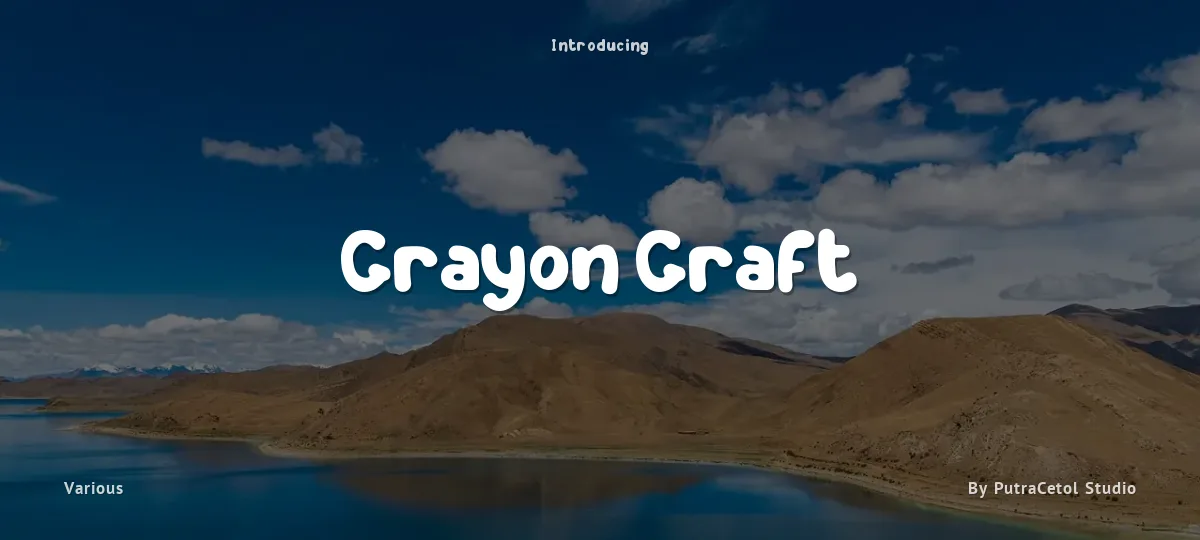 Crayon Craft font preview