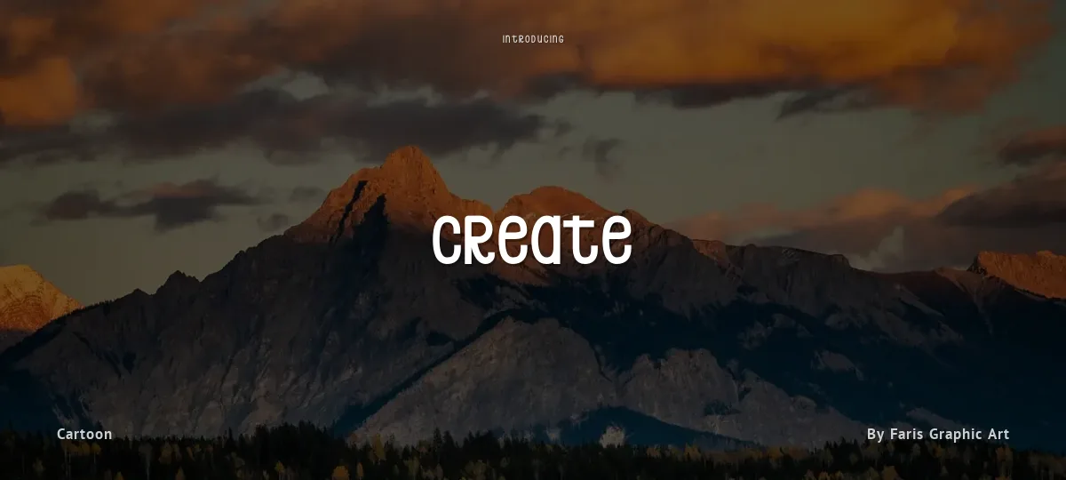 Create font preview