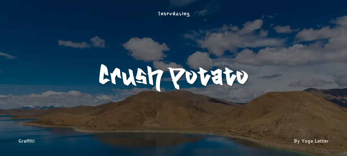 Crush Potato font preview