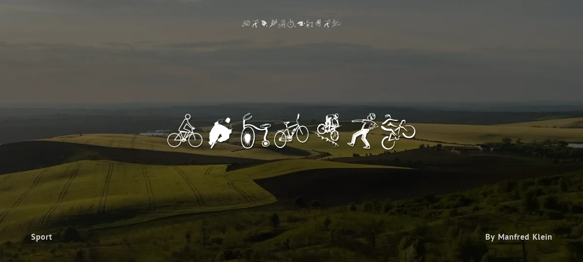 Cycling font preview