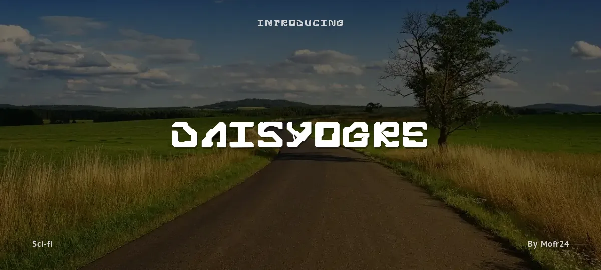 Daisyogre font preview