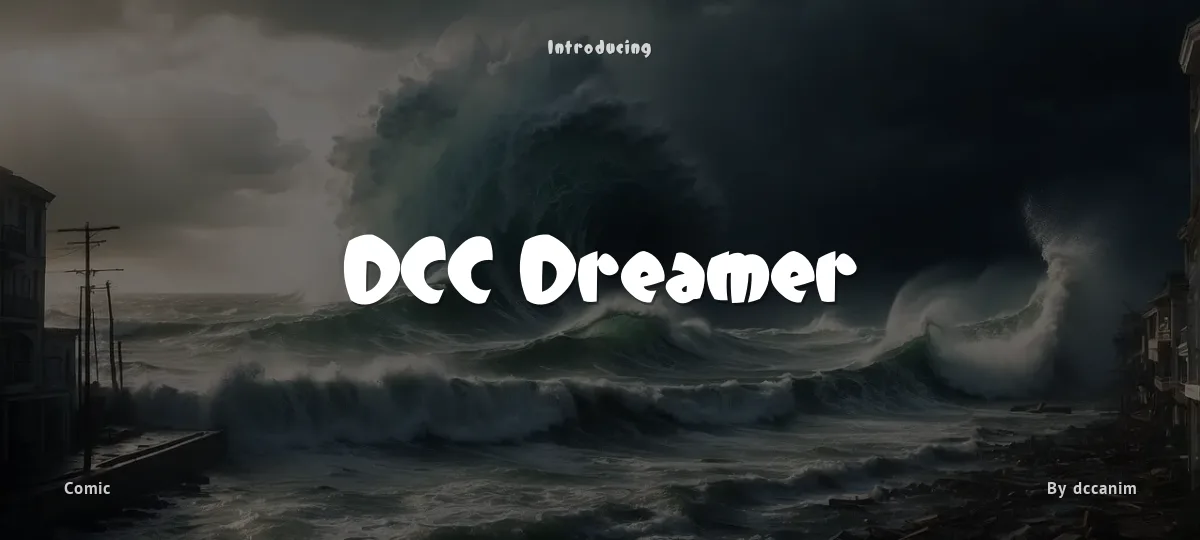 DCC Dreamer font preview
