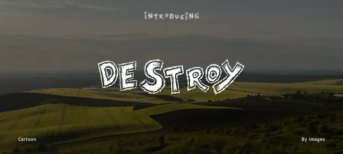Destroy font preview