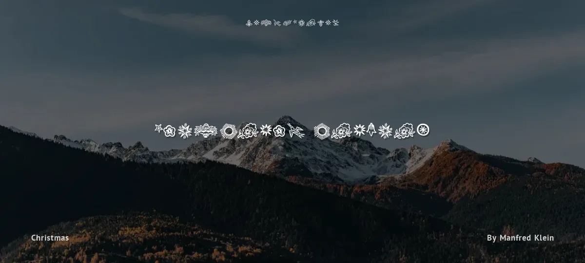 Deutscher Schmuck font preview