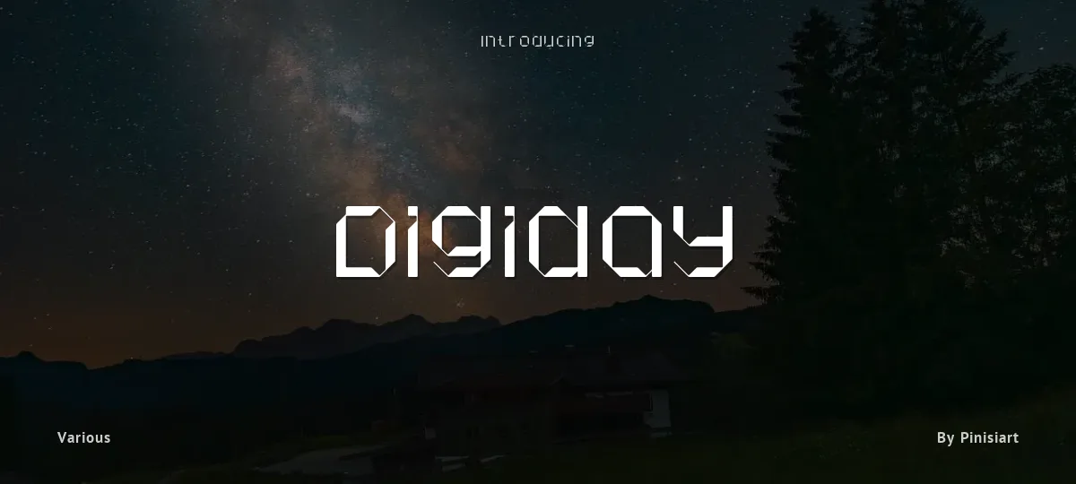 Digiday font preview
