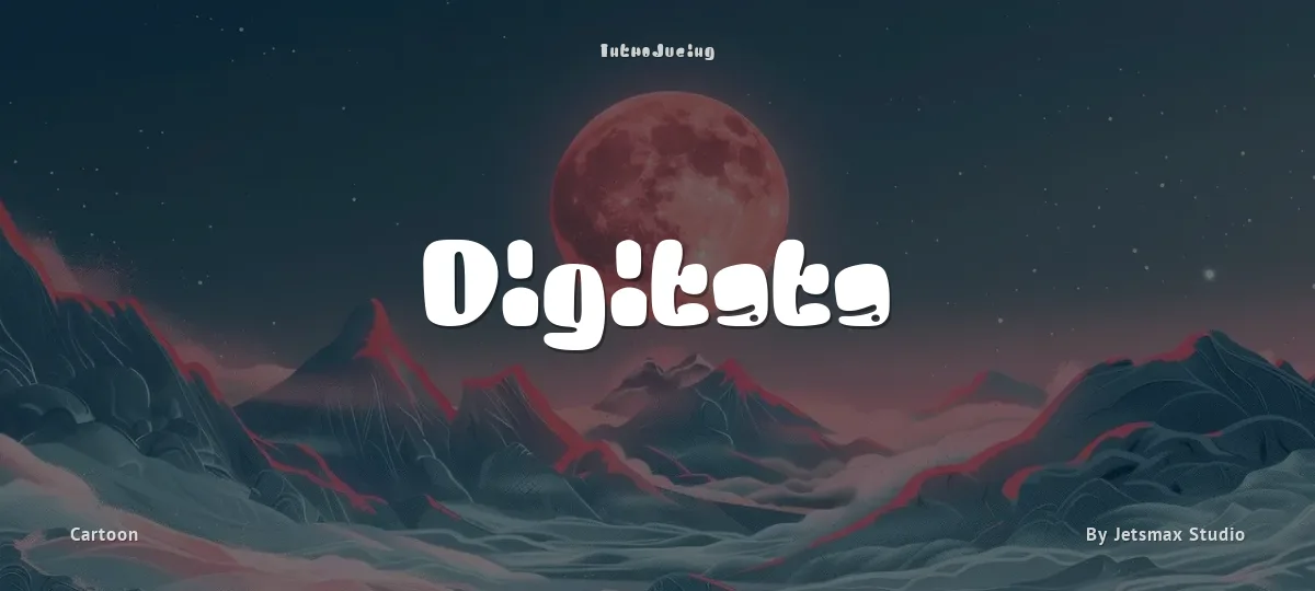 Digitata font preview