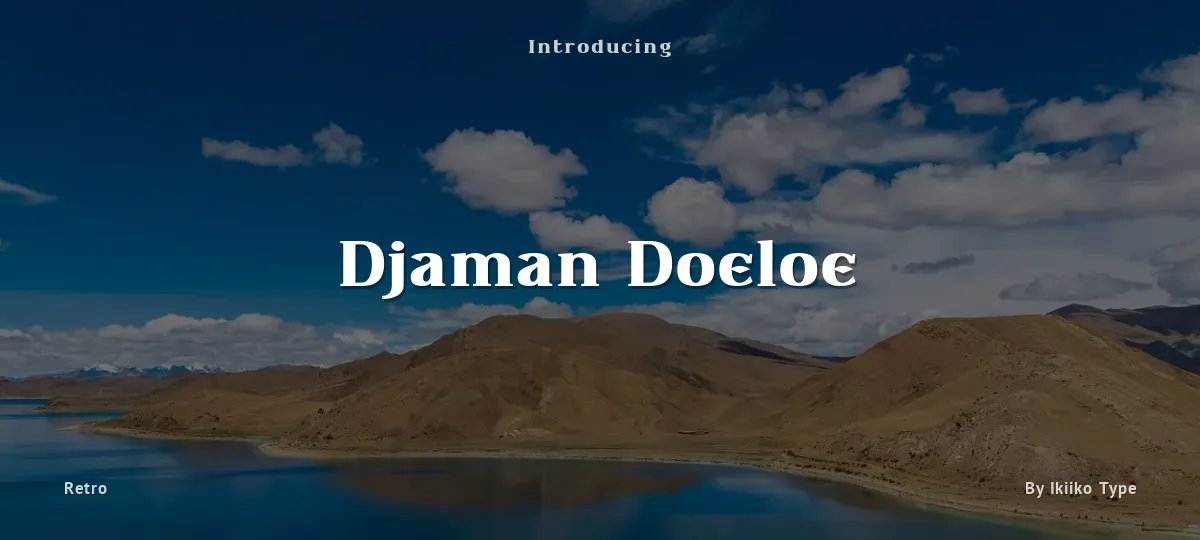 Djaman Doeloe font preview