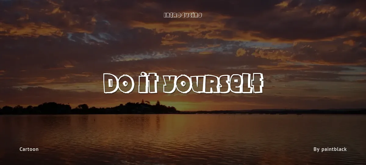 Do it yourself font preview