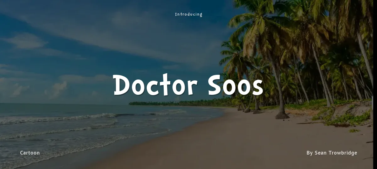 Doctor Soos font preview