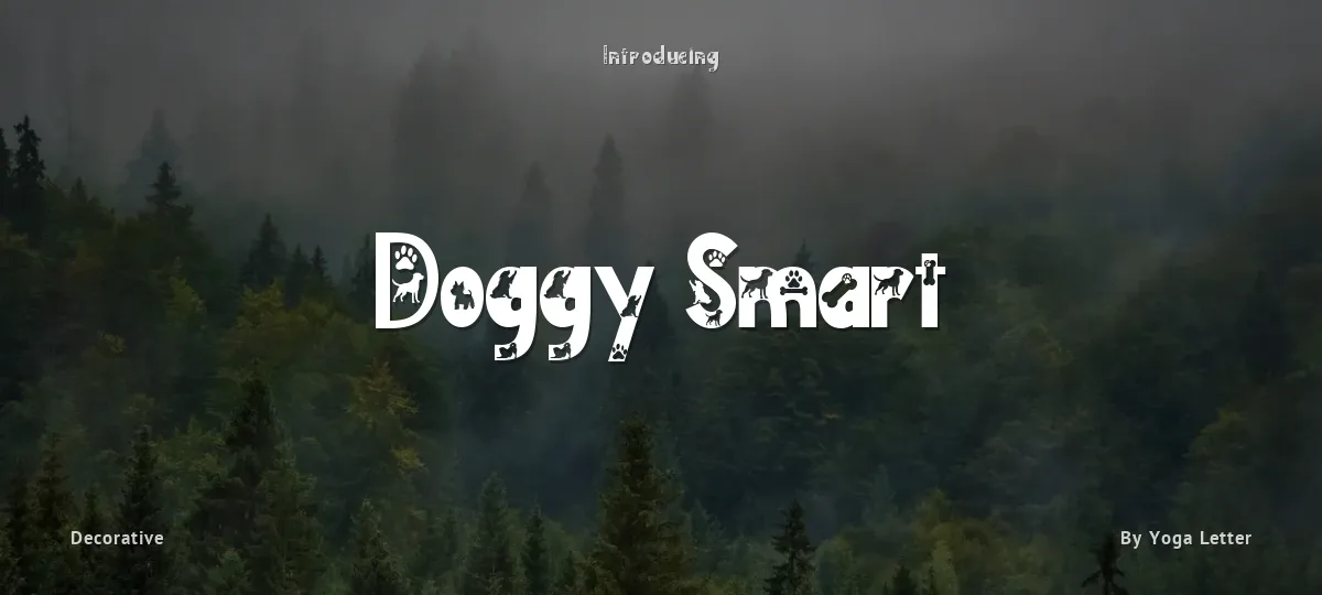 Doggy Smart font preview