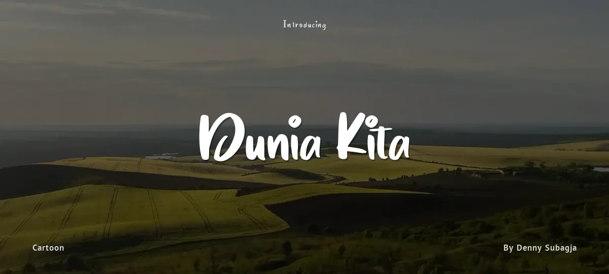 Dunia Kita font preview