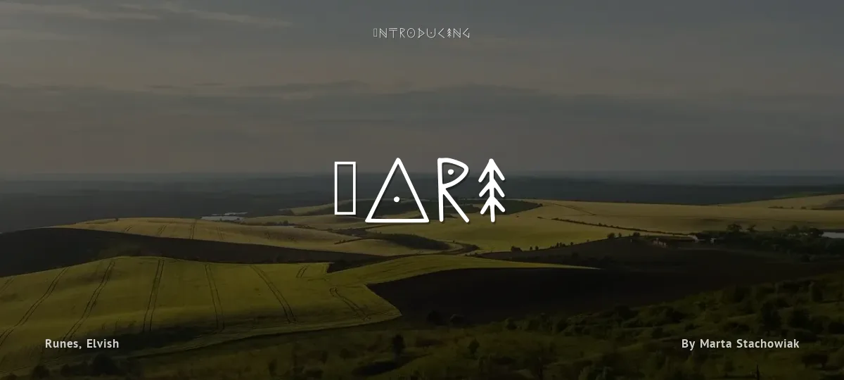 Eari font preview
