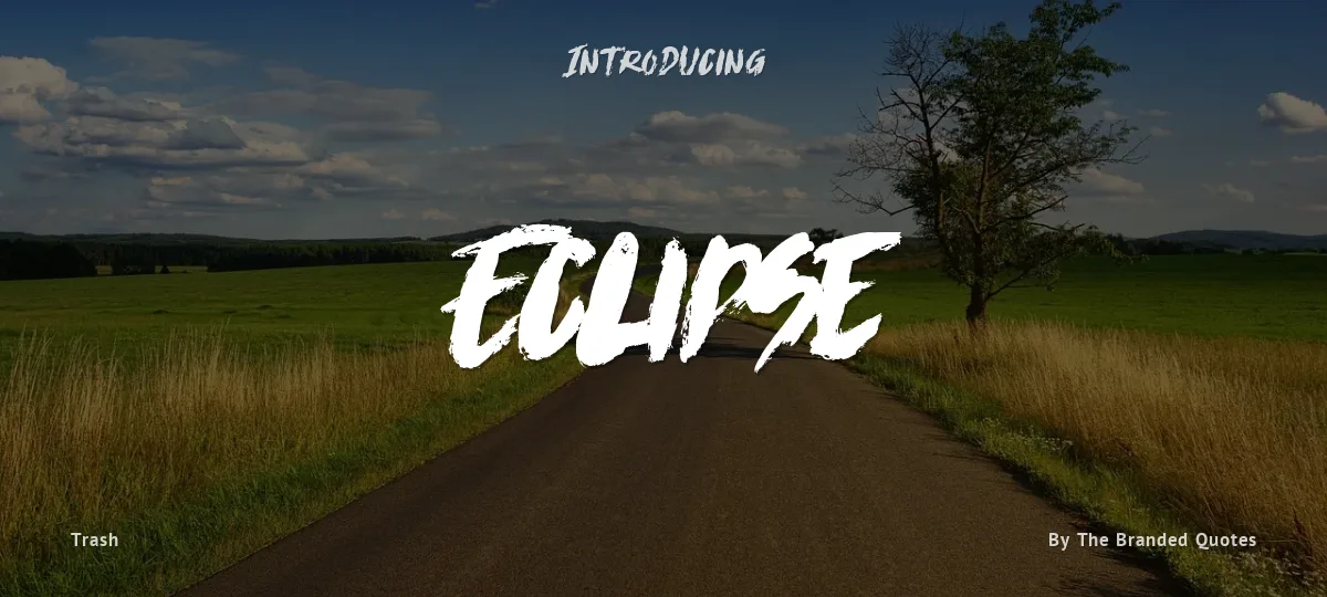 Eclipse font preview
