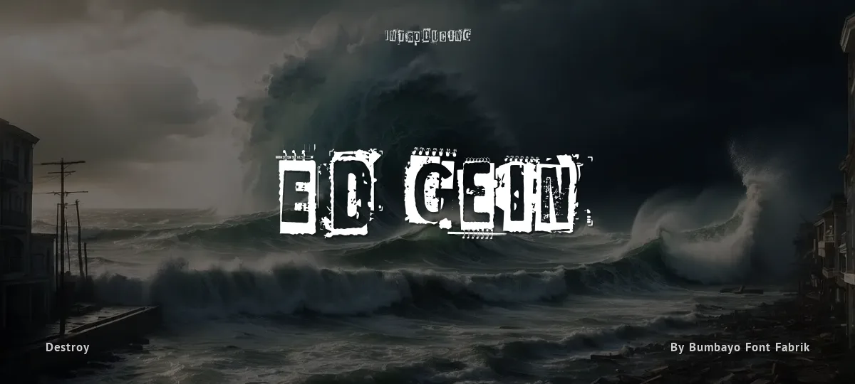 Ed Gein font preview