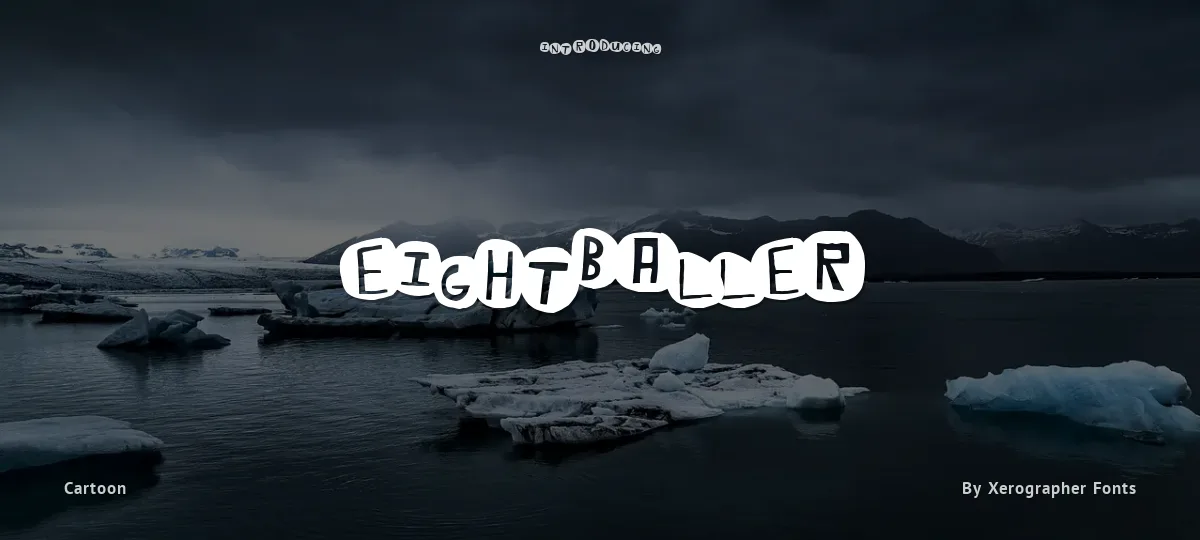 EightBaller font preview