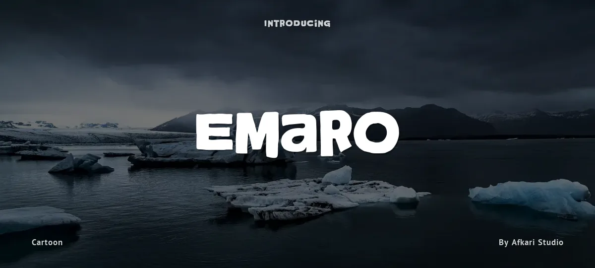 Emaro font preview