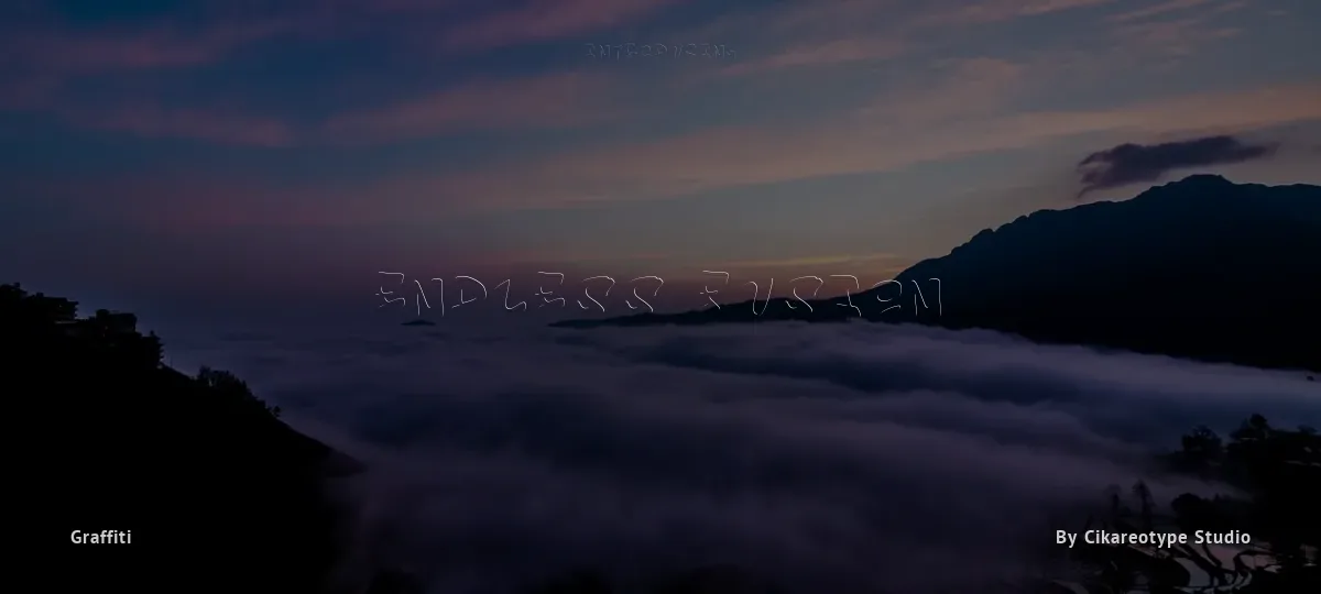 Endless Fusion font preview
