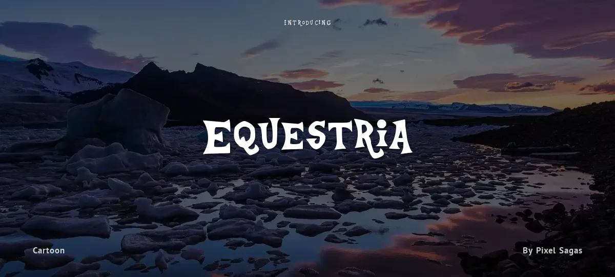 Equestria font preview