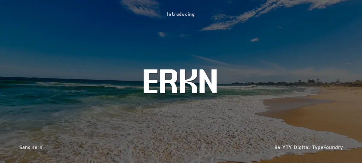 ERKN font preview