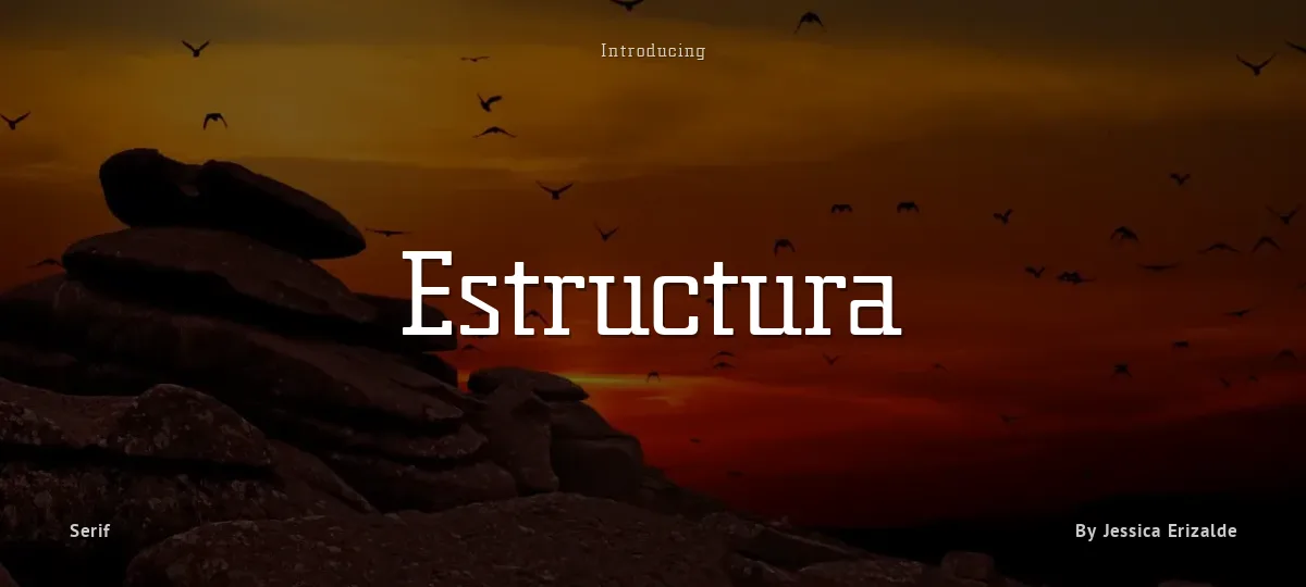 Estructura font preview