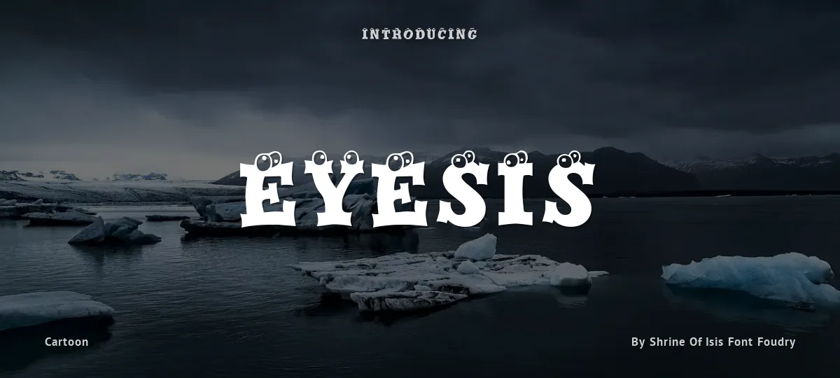 Eyesis font preview