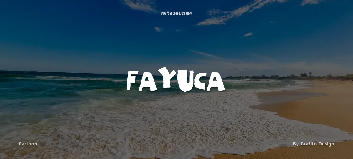 Fayuca font preview