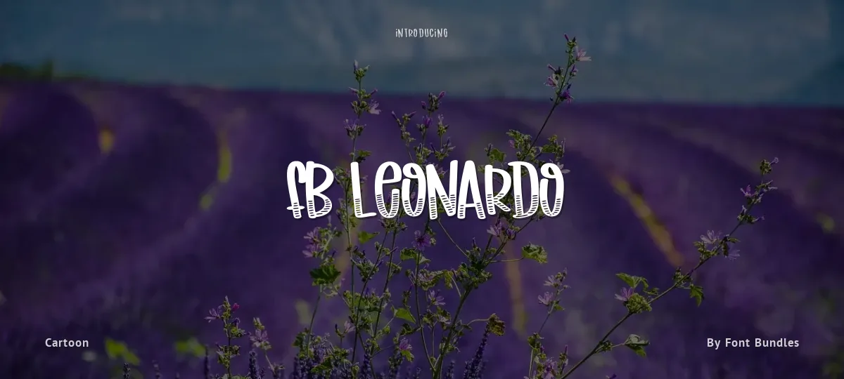 Fb Leonardo font preview