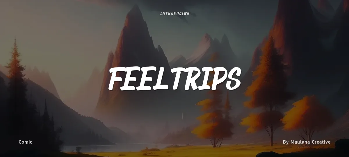 Feeltrips font preview
