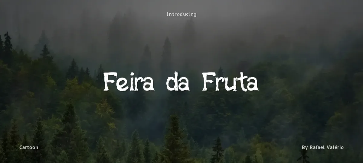 Feira da Fruta font preview