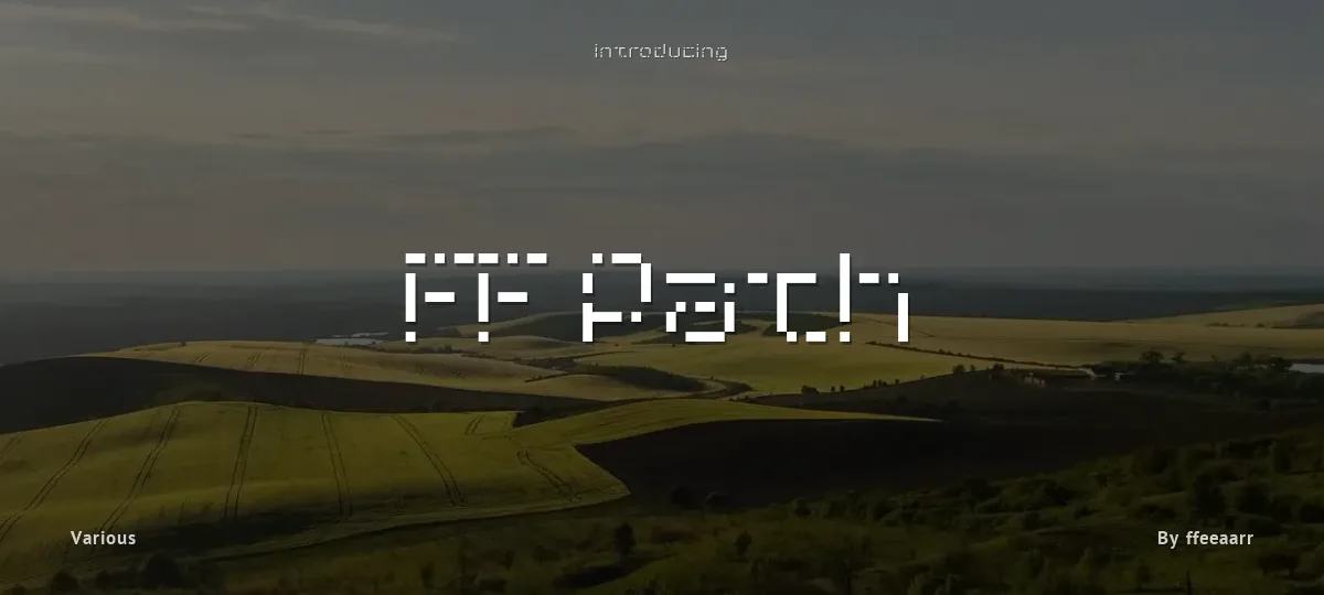 FF Path font preview