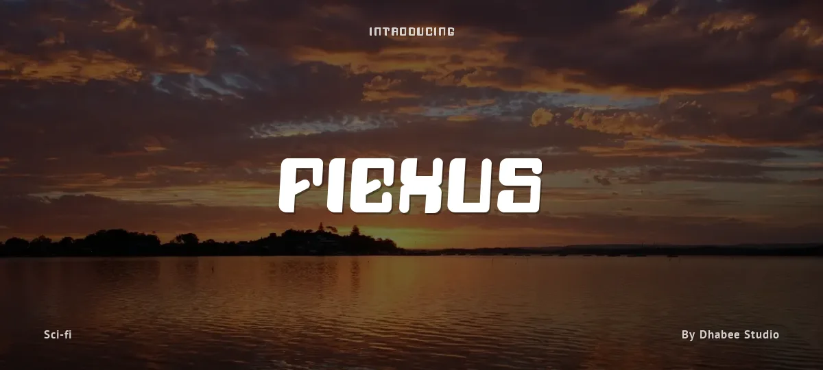 Fiexus font preview