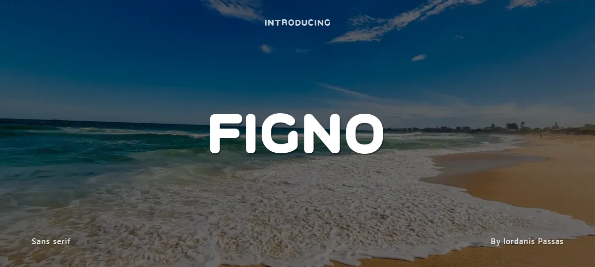 Figno font preview