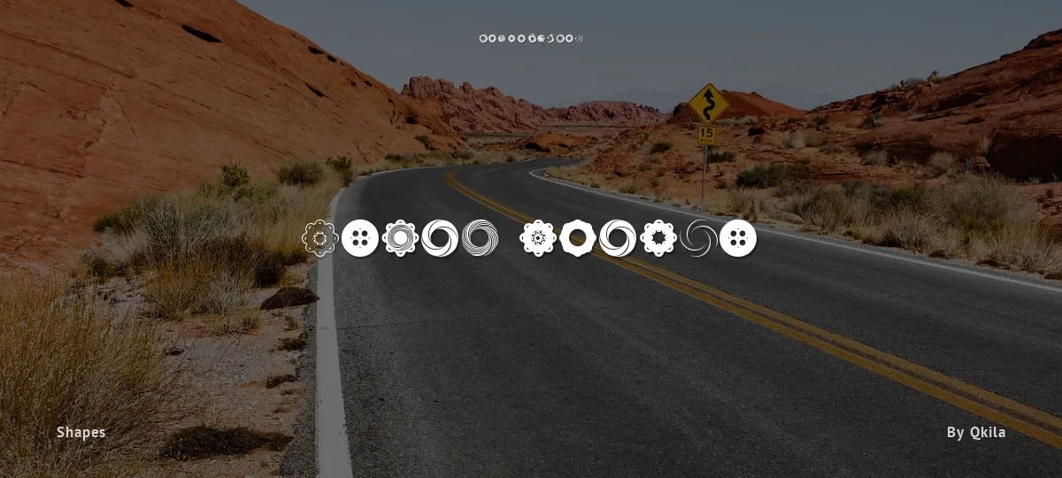 Fluid Spiral font preview
