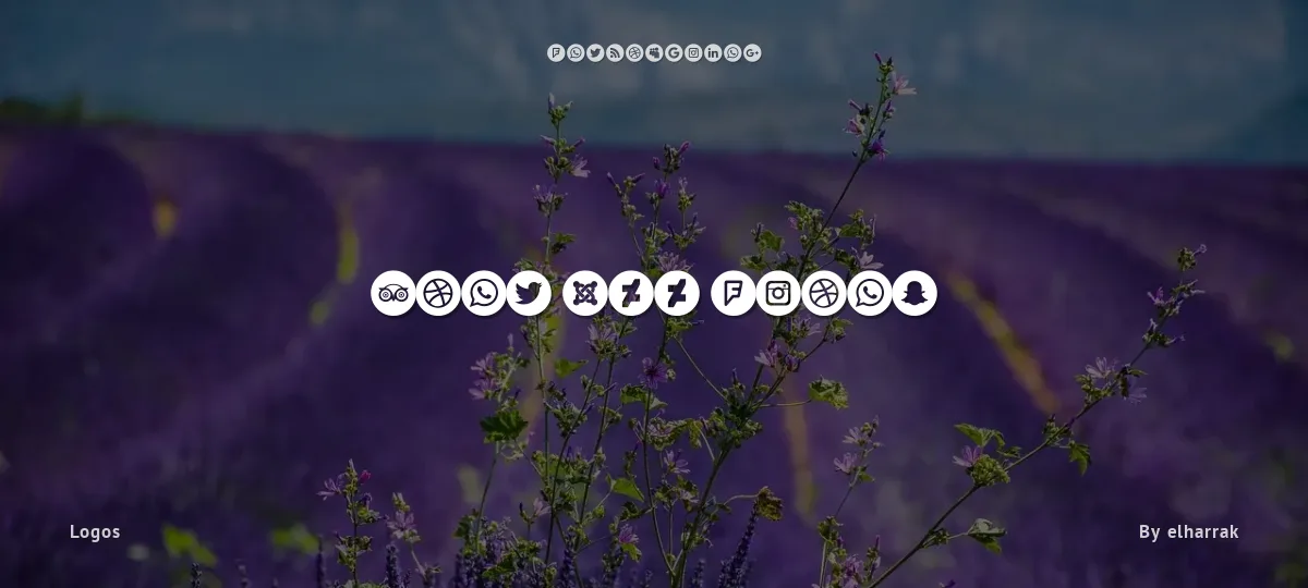 Font 100 Icons font preview
