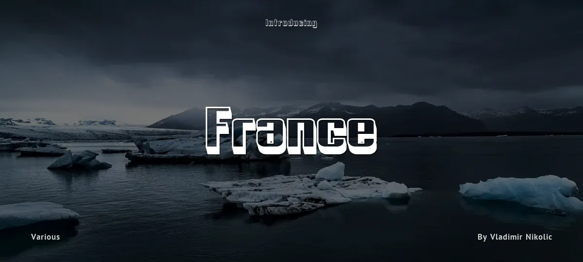 France font preview
