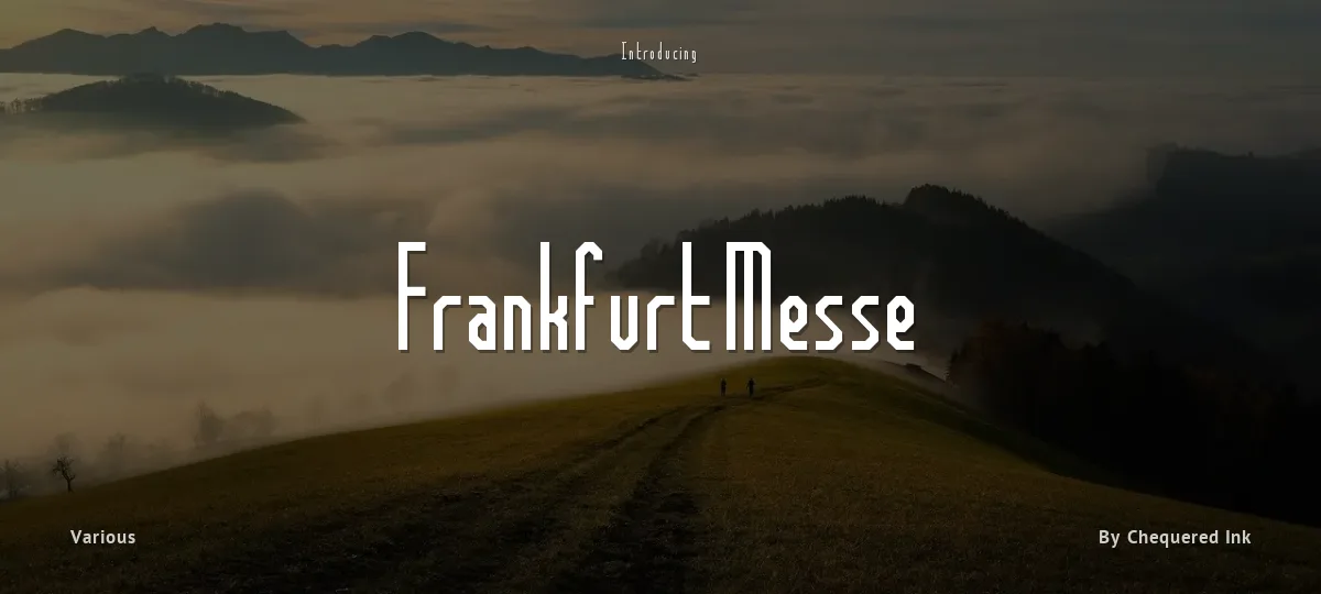 Frankfurt Messe font preview