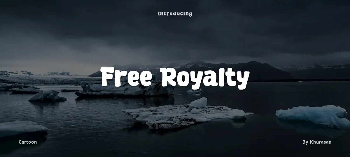 Free Royalty font preview