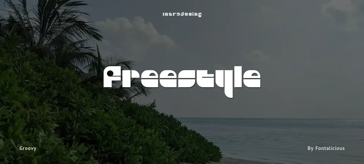 Freestyle font preview