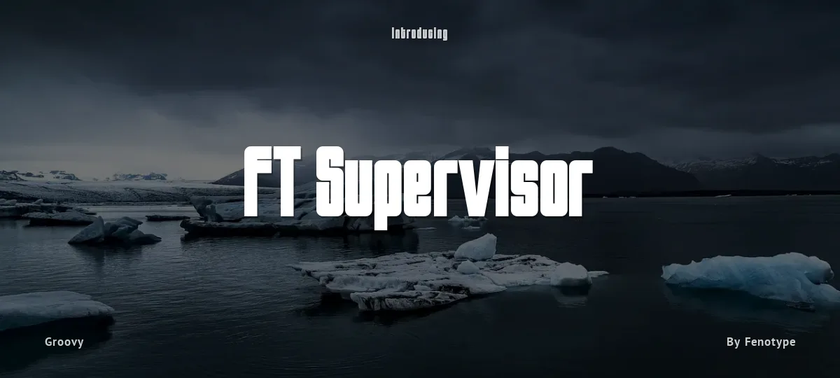 FT Supervisor font preview