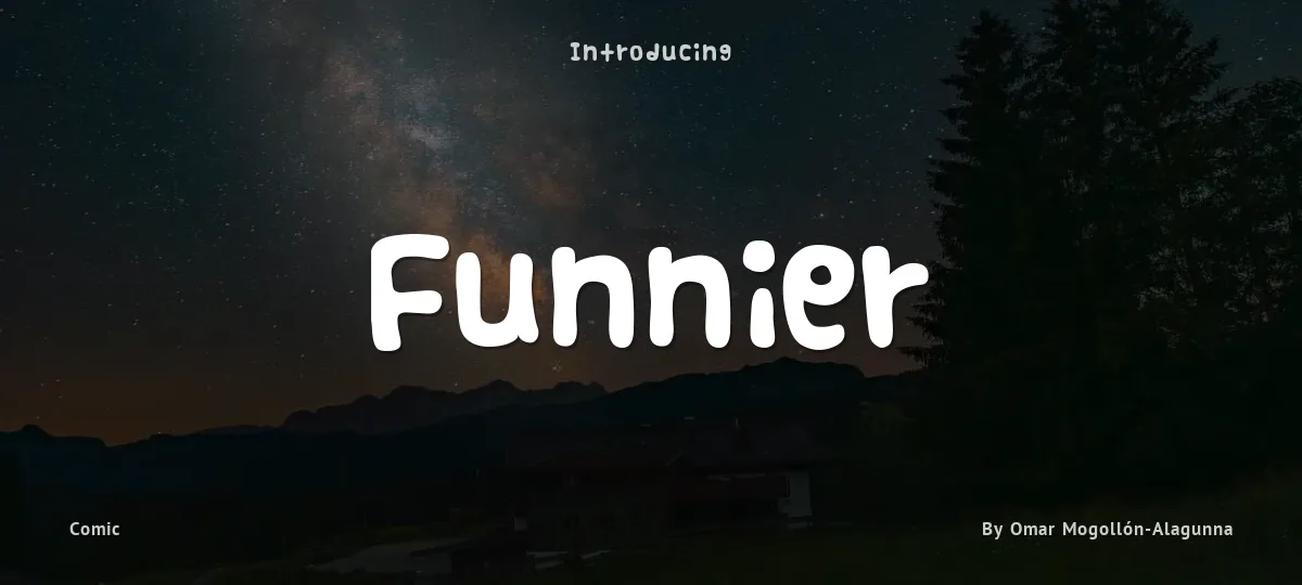 Funnier font preview