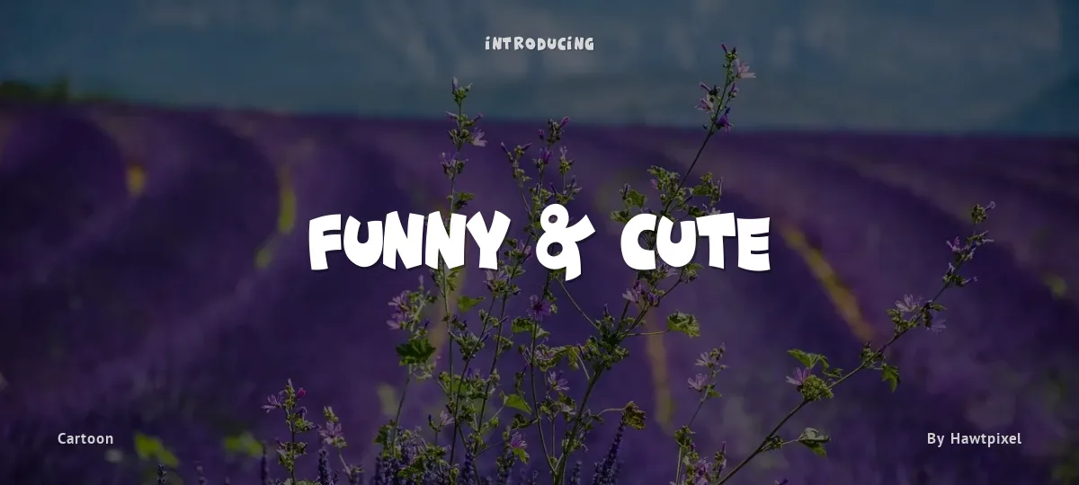Funny & Cute font preview
