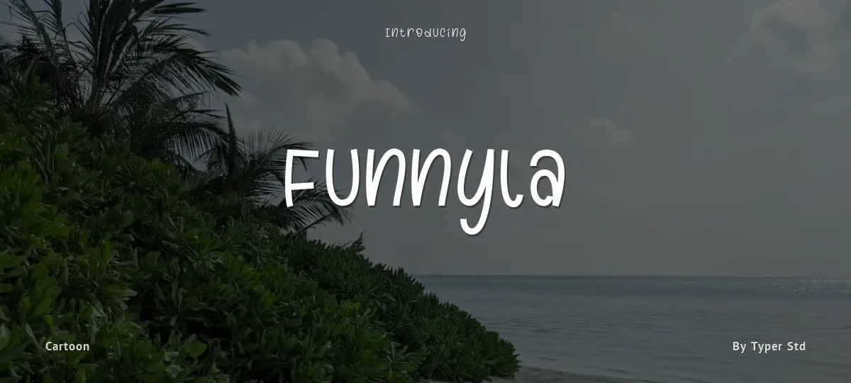 Funnyla font preview