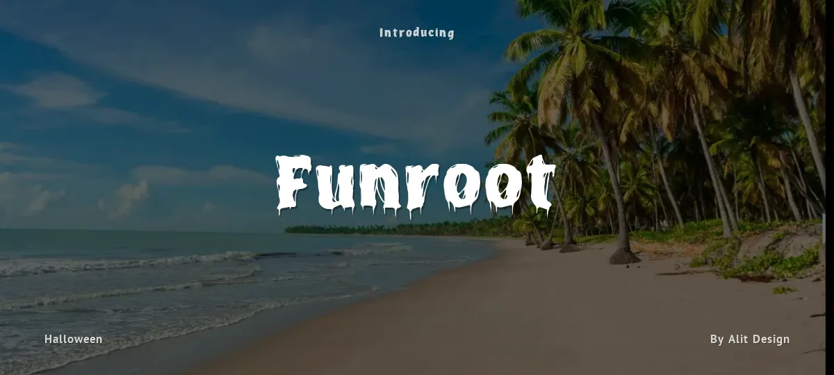 Funroot font preview