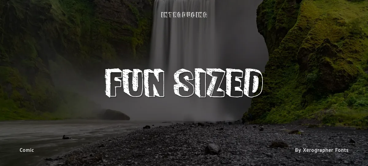 Fun Sized font preview