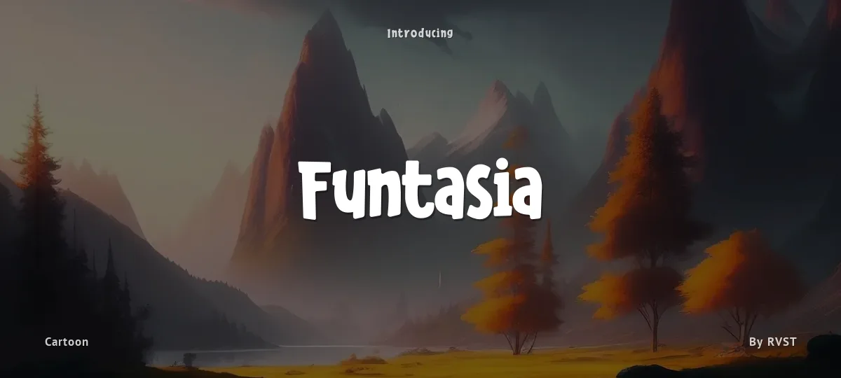 Funtasia font preview