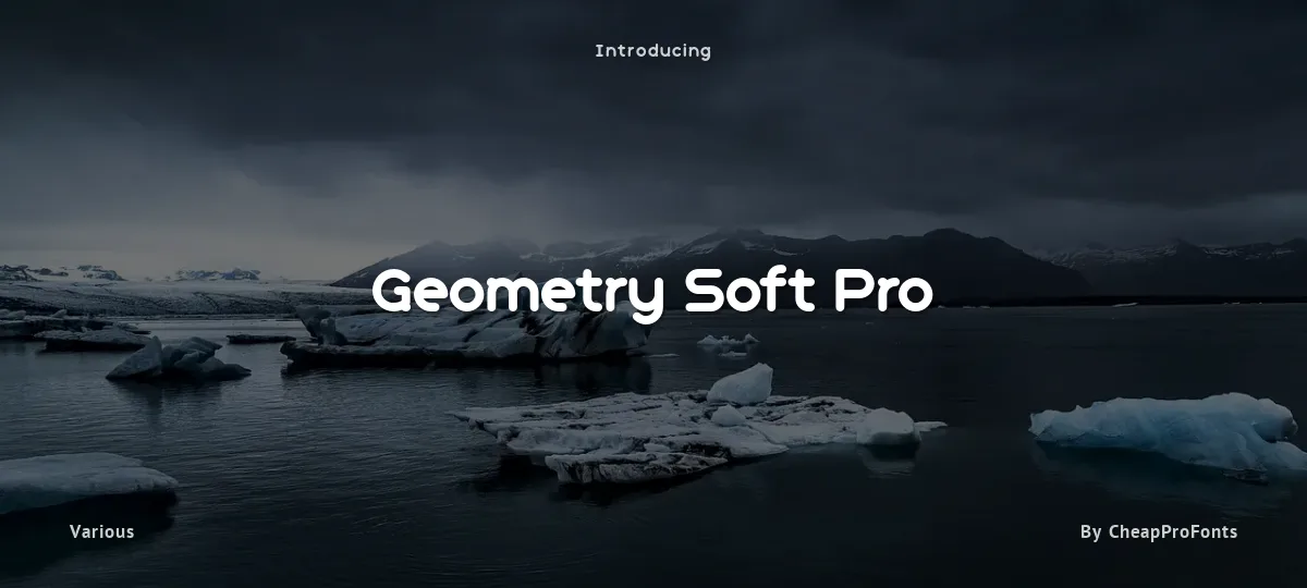 Geometry Soft Pro font preview