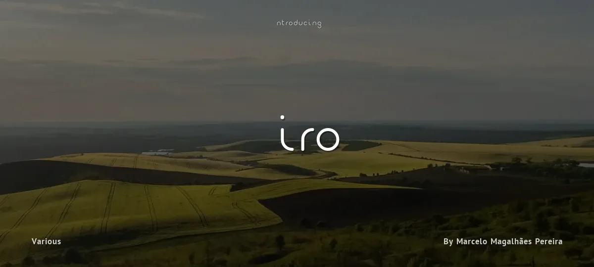 Giro font preview