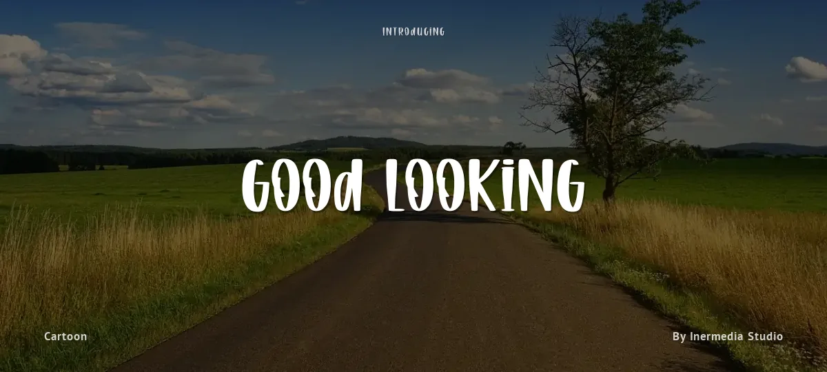 Good Looking font preview