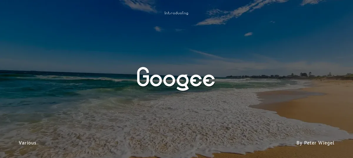 Googee font preview